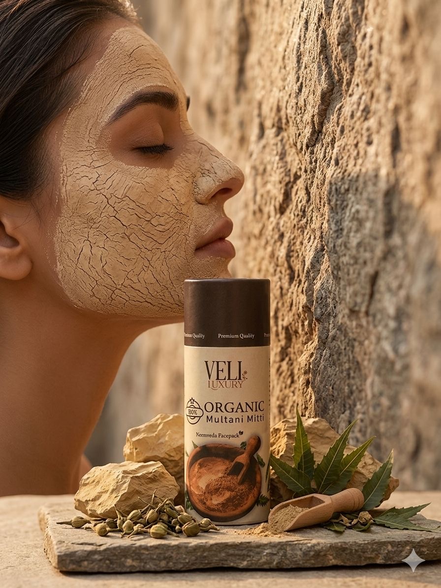 VELI Neem Multani Mitti Face Pack | Oil Control & Acne Care